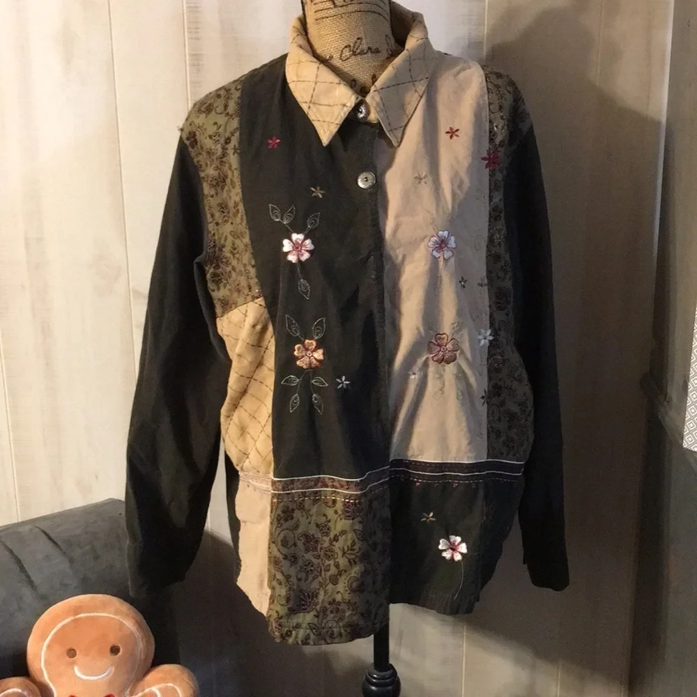 CORDUROY Long Sleeve Shirt Size 18W - Picture 1 of 4